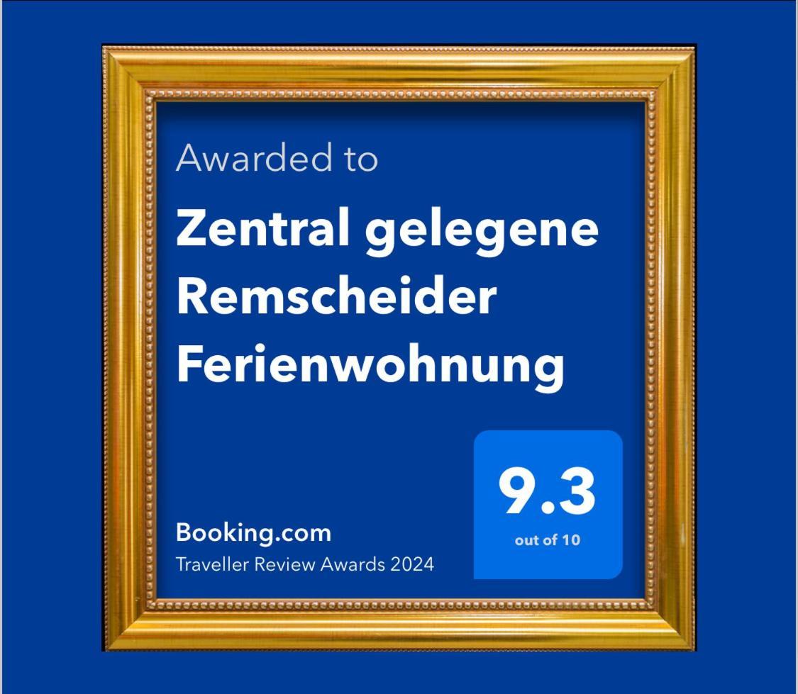 Zentral Gelegene Remscheider Ferienwohnung Eksteriør billede